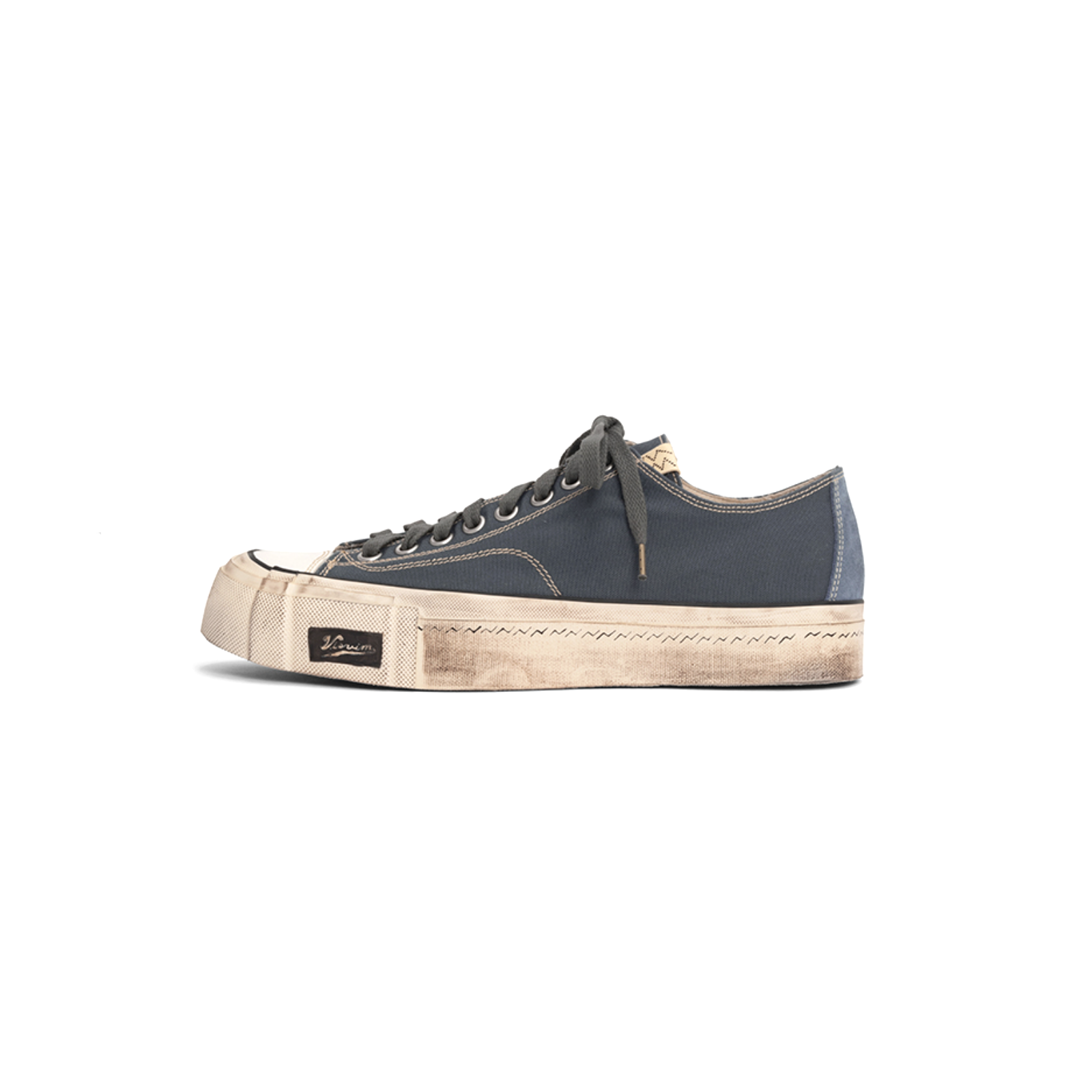 VISVIM SKAGWAY LO G．PATTEN キャンバス スニーカー VISVIM / SKAGWAY LO G.PATTEN (Grey)